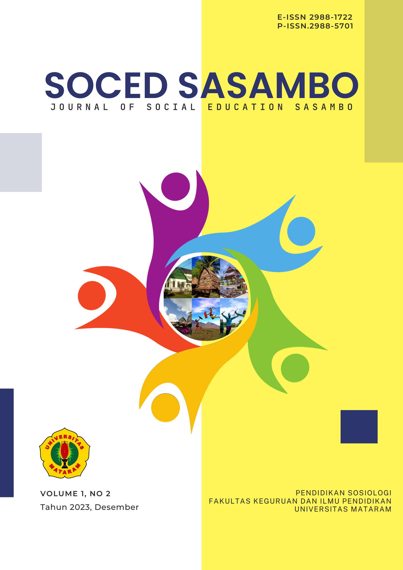 					View Vol. 1 No. 2 (2023): SocEd Sasambo: Journal of Social Education Sasambo
				